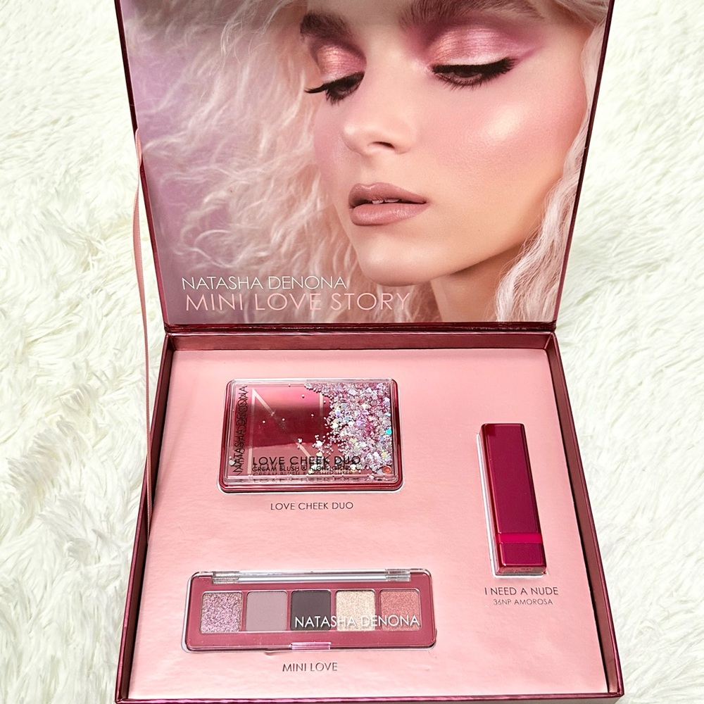 PR BOX- Natasha Denona Mini Love Story Makeup Set - Pink